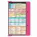 WhiteCoat Clipboard® - Pink Diagnostic Sonography Edition